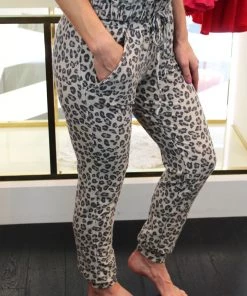 P.S. Kate Wild Whereabouts Leopard Joggers Women's Clothing