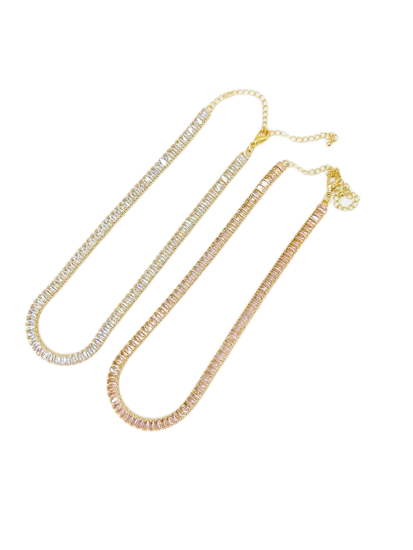 Lauren Kenzie Jewelry Lauren Kenzie Baguette Necklace Necklaces 6 Lauren Kenzie Jewelry Lauren Kenzie Baguette Necklace Necklaces