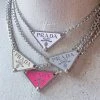 Good Girls Studio Sophie Silver Triangle Pendant Necklace 1 Good Girls Studio Sophie Silver Triangle Pendant Necklace