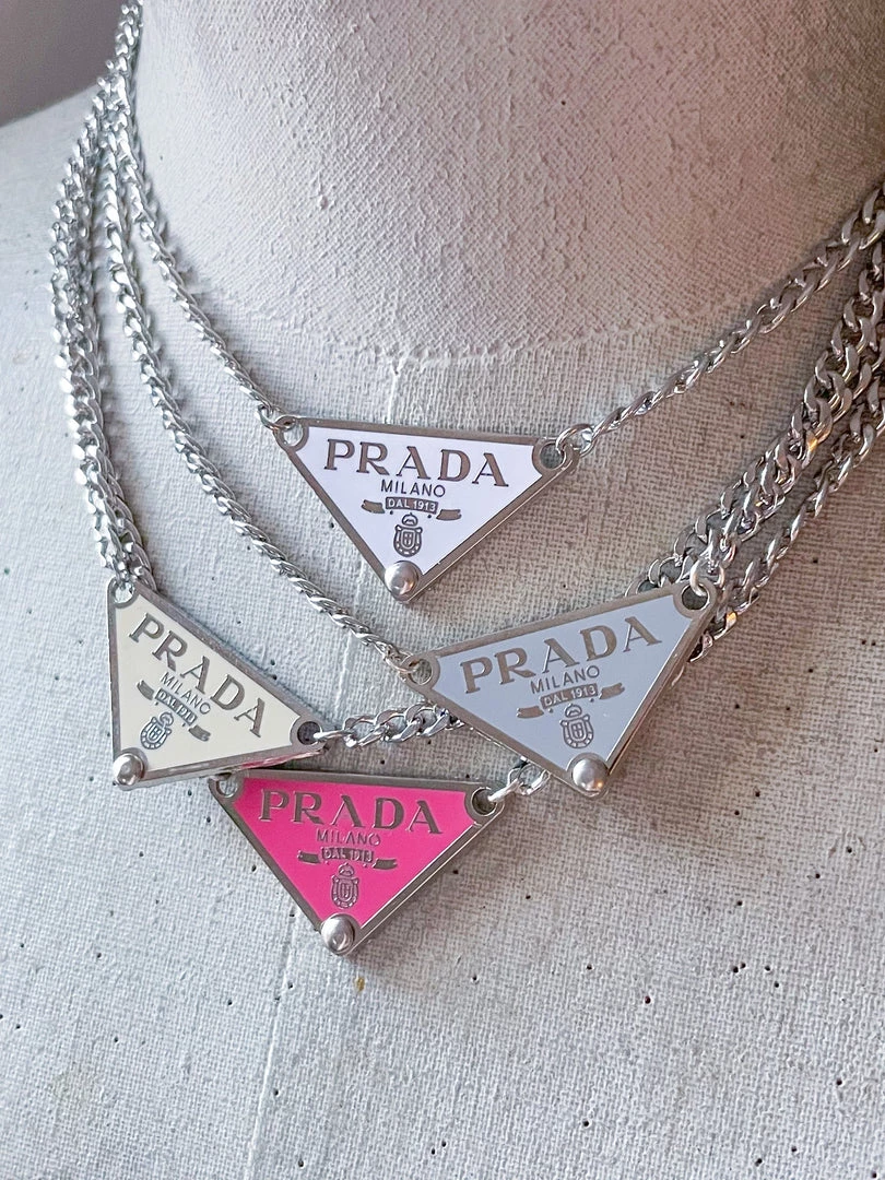 Good Girls Studio Sophie Silver Triangle Pendant Necklace 3 Good Girls Studio Sophie Silver Triangle Pendant Necklace