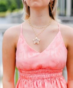Entro Peach Silk Ruffle Tank Top