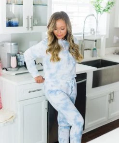 Reflex Blue Tie Dye Cropped Hoodie 17 Reflex Blue Tie Dye Cropped Hoodie