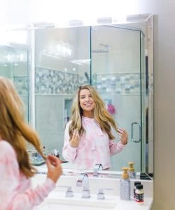 Reflex Pink Tie Dye Drawstring Jogger Pants Women's Clothing