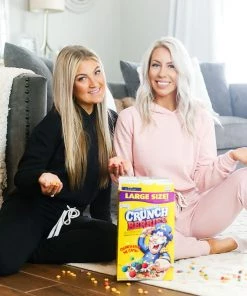 Reflex Women's Clothing Pink Drawstring Waist Cropped Hoodie 9 Reflex Women's Clothing Pink Drawstring Waist Cropped Hoodie