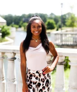 Le Lis Blush Cowl Neck Thong Bodysuit Women's Clothing