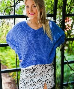 She & Sky Cheetah Faux Suede Mini Skirt