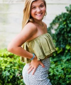 Mustard Seed Denim Leopard Mini Skirt Women's Clothing