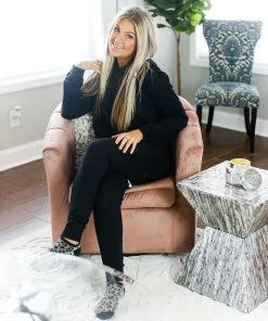 Reflex Black Drawstring Jogger Pants