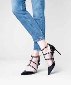 Women's Clothing Gold Studded Shoe Straplets 9 Women's Clothing Gold Studded Shoe Straplets