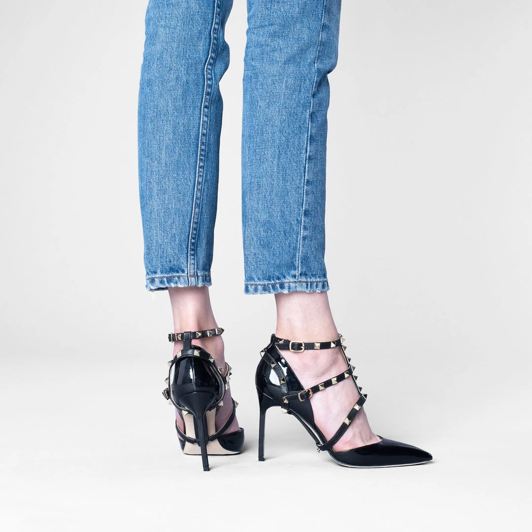 Women's Clothing Gold Studded Shoe Straplets 6 Women's Clothing Gold Studded Shoe Straplets